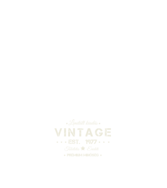 Vintage 1977 minta fehér pólón