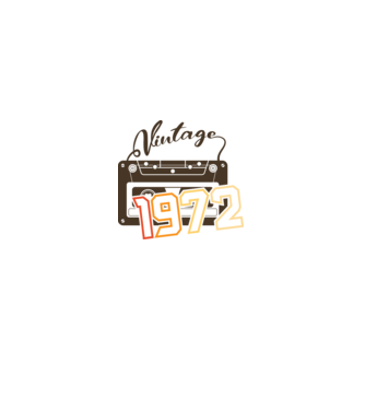 Vintage 1972 minta fehér pólón