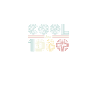 Cool since 1980 minta fekete pólón