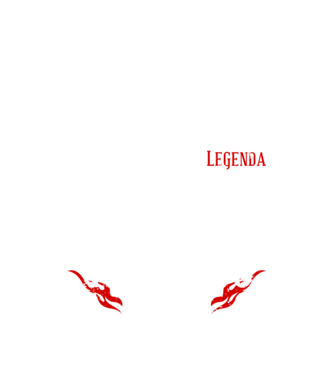Magyar legenda 1970 minta fehér pólón