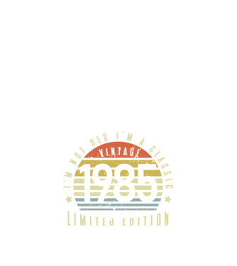 1985 minta fekete pólón