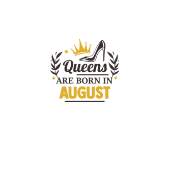 queens are born in august minta fehér pólón