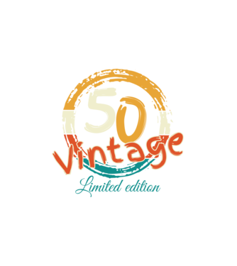 Vintage 50 minta fehér pólón