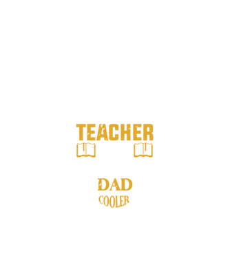 Teacher dad minta fekete pólón