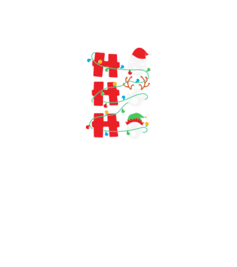 Ho ho ho focilabda minta fekete pólón