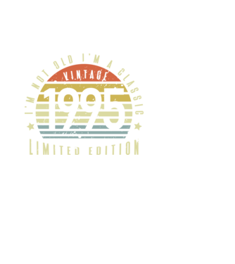 1995 minta fekete pólón