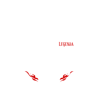 Magyar legenda 1975 minta fehér pólón
