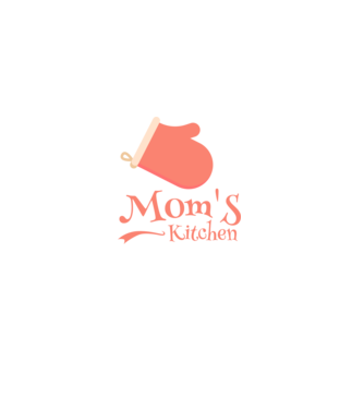 Mom's kitchen minta fekete pólón