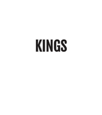 Kings are born in November minta fekete pólón