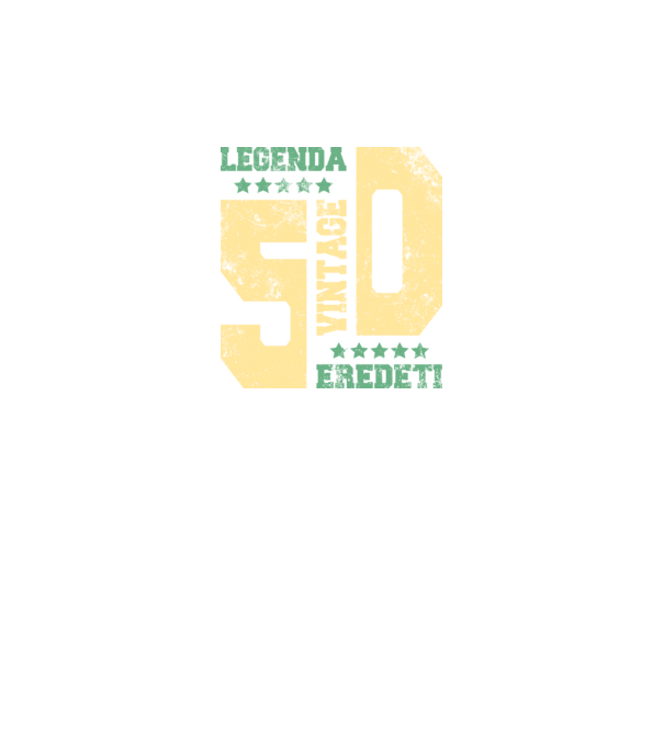 Vintage 50 minta fekete pólón
