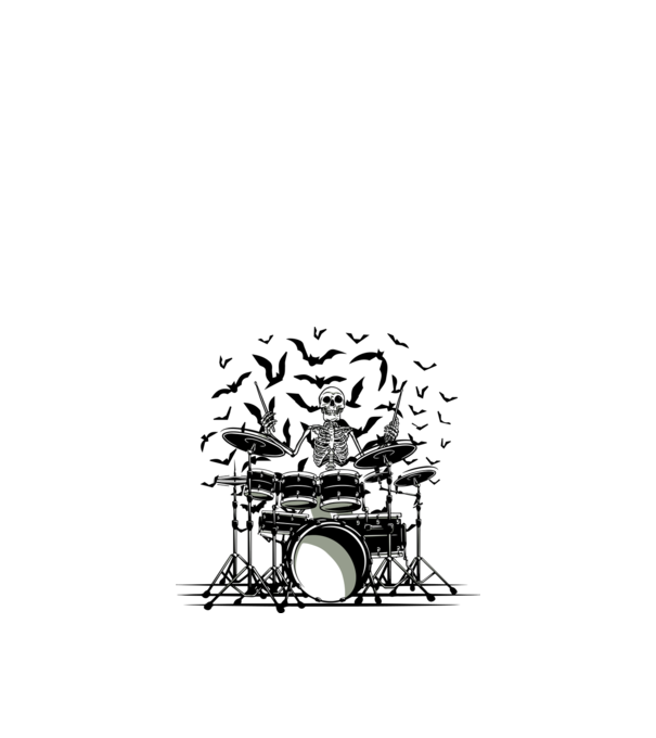 Skull minta fehér pólón