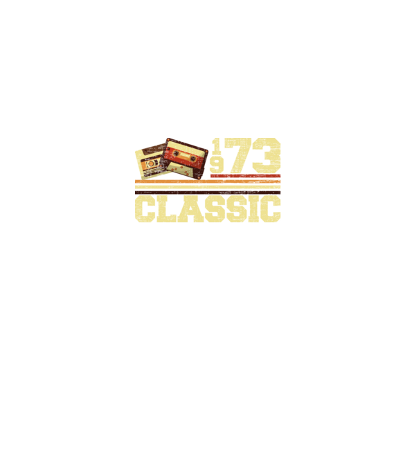 Classic 1973 minta fekete pólón