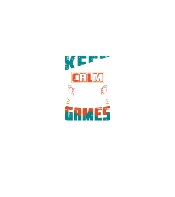Keep Calm minta fekete pólón
