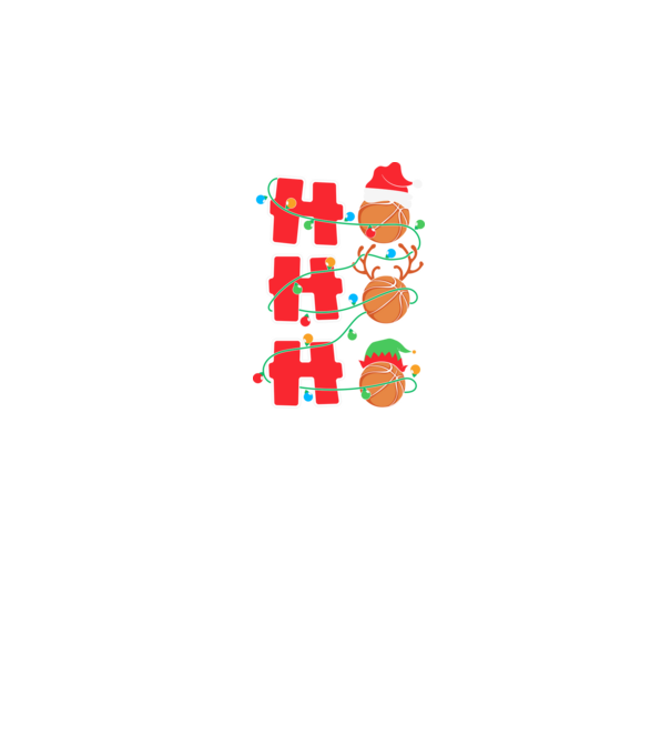 Ho ho ho kosaras minta fekete pólón