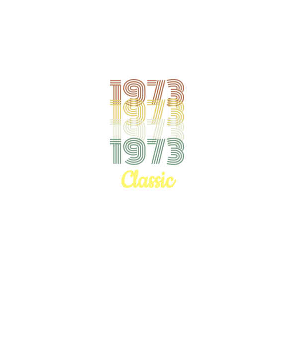 Classic 1973 minta fekete pólón