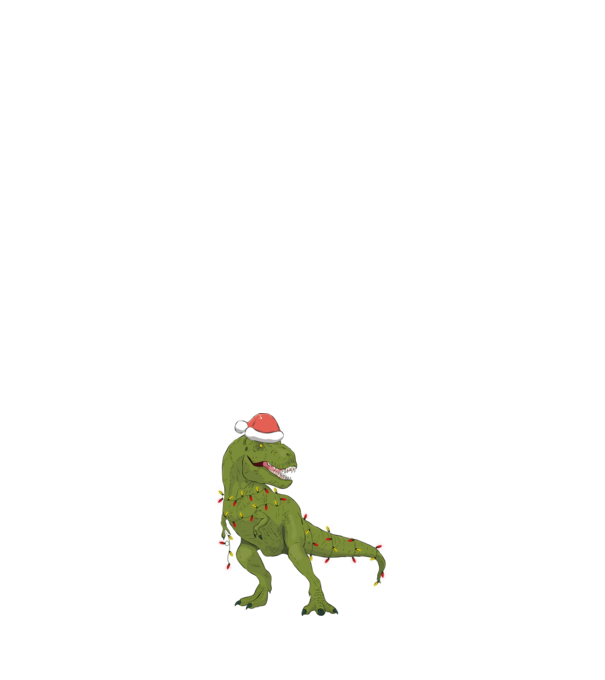 T-rex minta fehér pólón