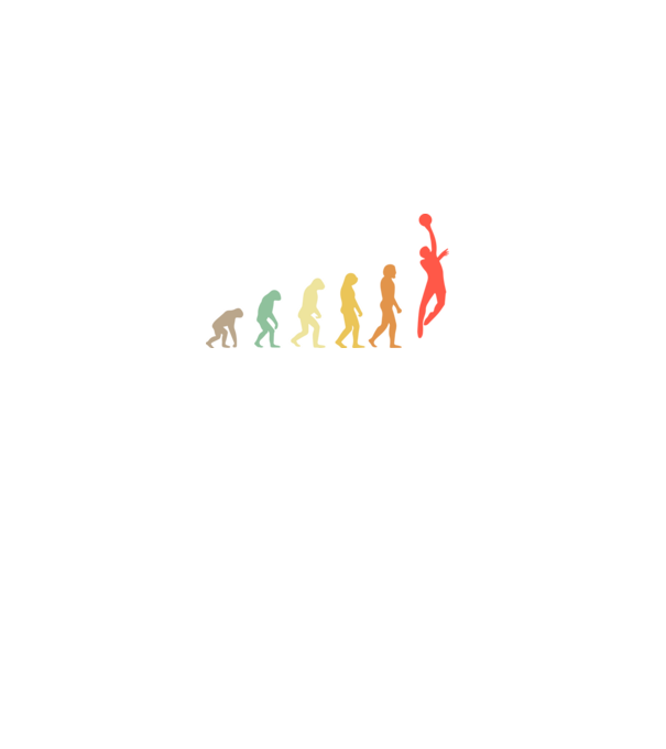Kosaras evolúció minta fekete pólón