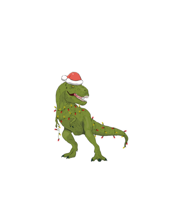 T-rex minta fehér pólón