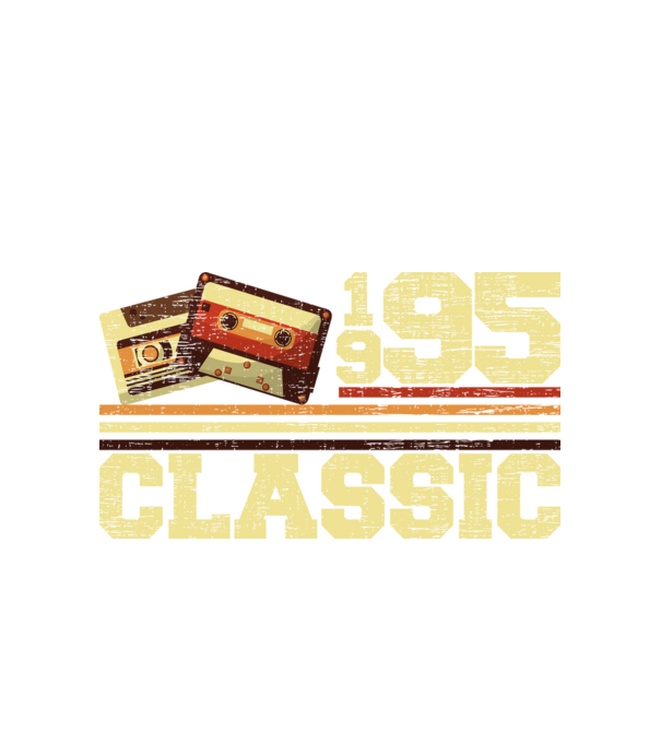 Classic 1995 minta fehér pólón