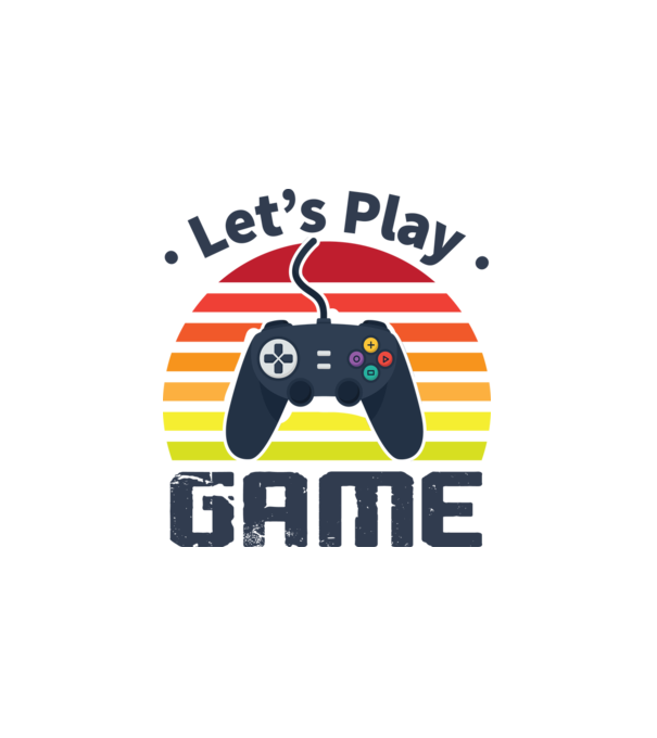 Game minta fehér pólón