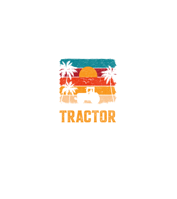 Traktor minta fekete pólón