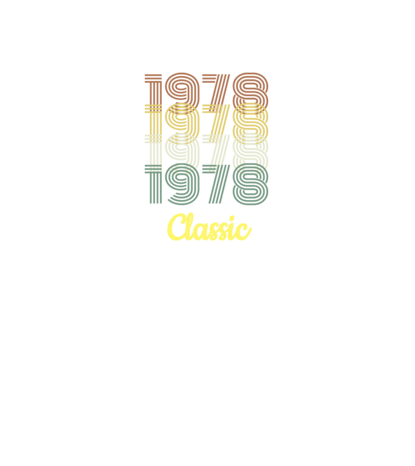 Classic 1978 minta fekete pólón