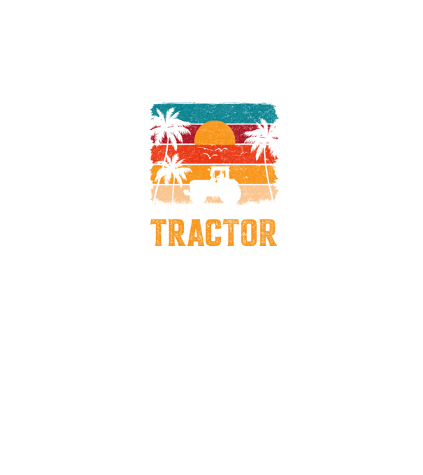 Traktor minta sötétkék pólón
