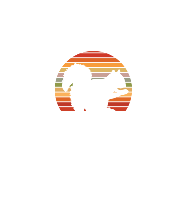 Retro squirrel minta fekete pólón