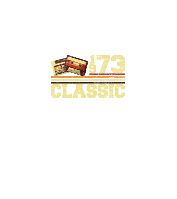 Classic 1973 minta fekete pólón
