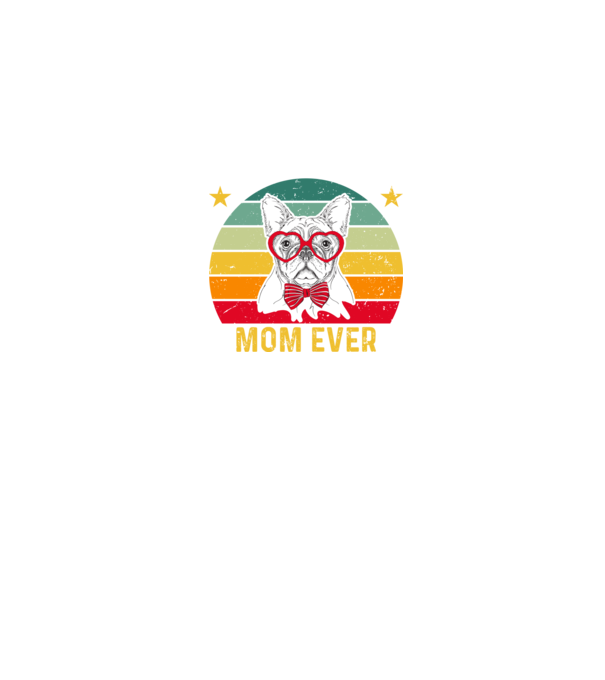 Best dog mom ever minta sötétkék pólón