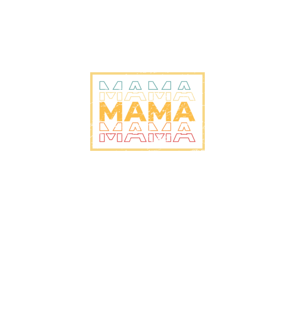 Mama minta fekete pólón