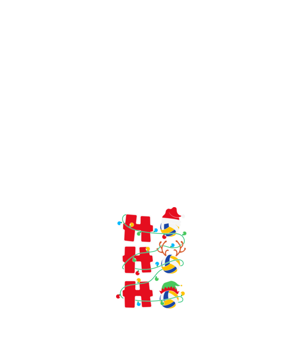Ho ho ho röplabda  minta sötétkék pólón