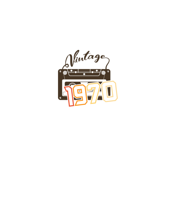 Vintage 1970 minta fehér pólón