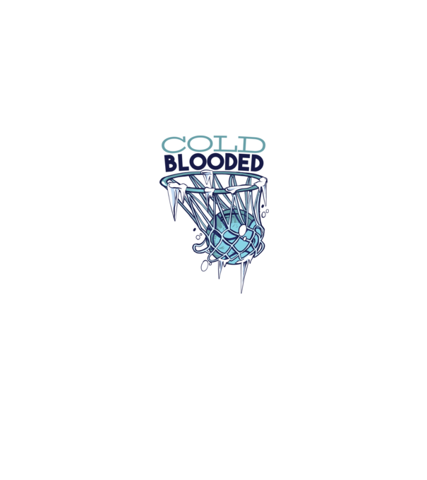 Cold blooded minta fehér pólón