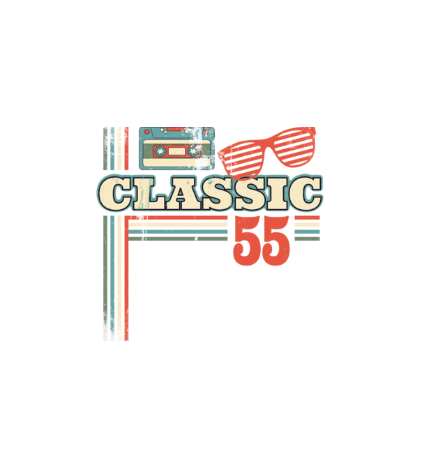 Classic 55 minta fehér pólón