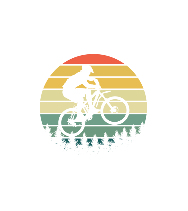 Retro bringás  minta fehér pólón