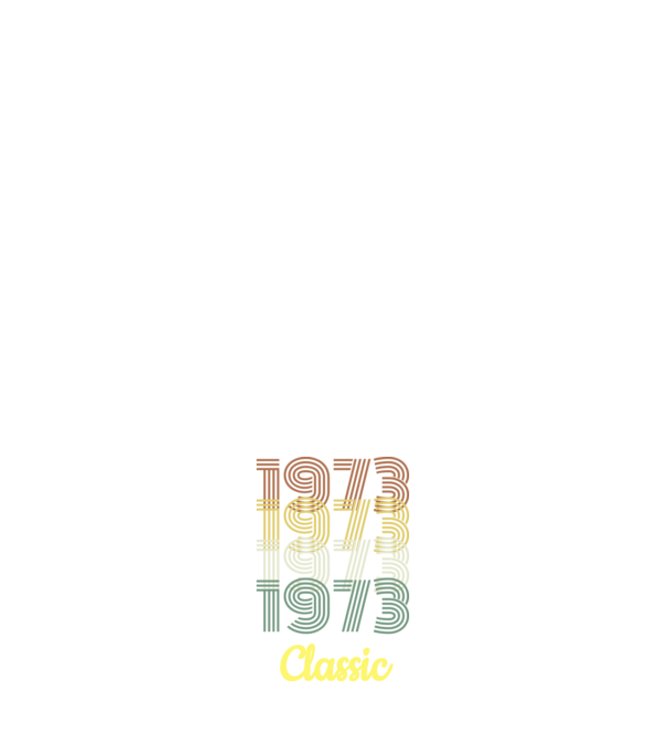 Classic 1973 minta sötétkék pólón