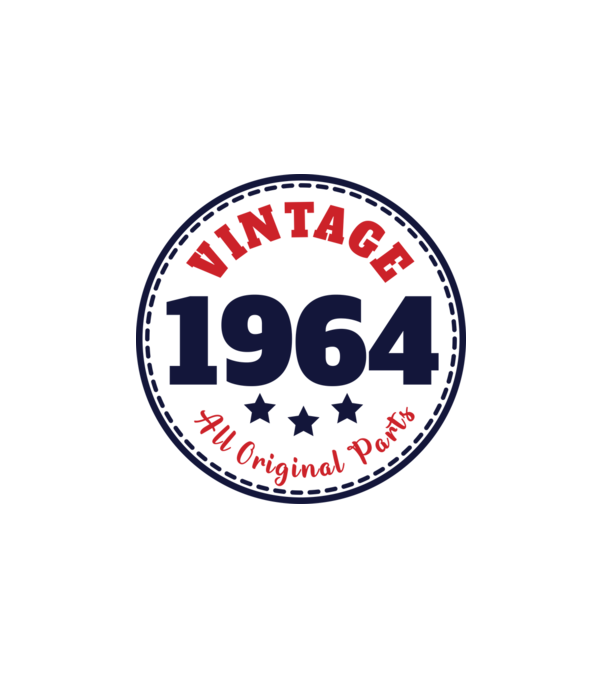 1964 minta fehér pólón
