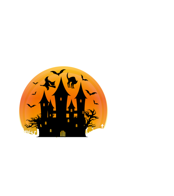 Halloween minta fekete pólón