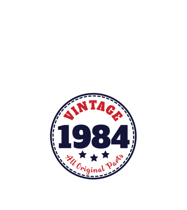 1984 minta fehér pólón