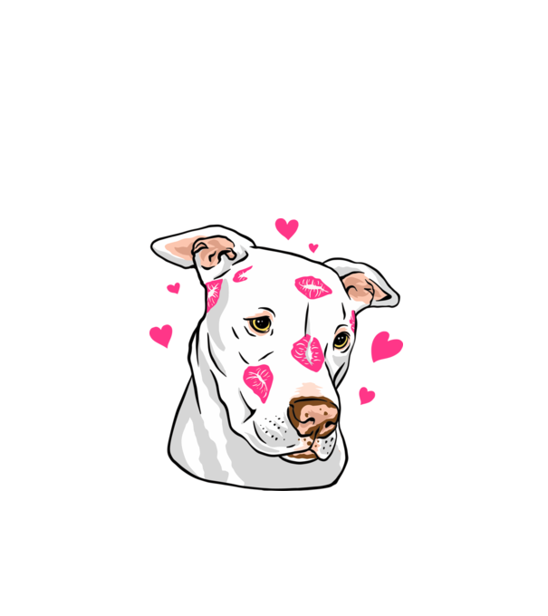 ARANYOS PITBULL minta fehér pólón