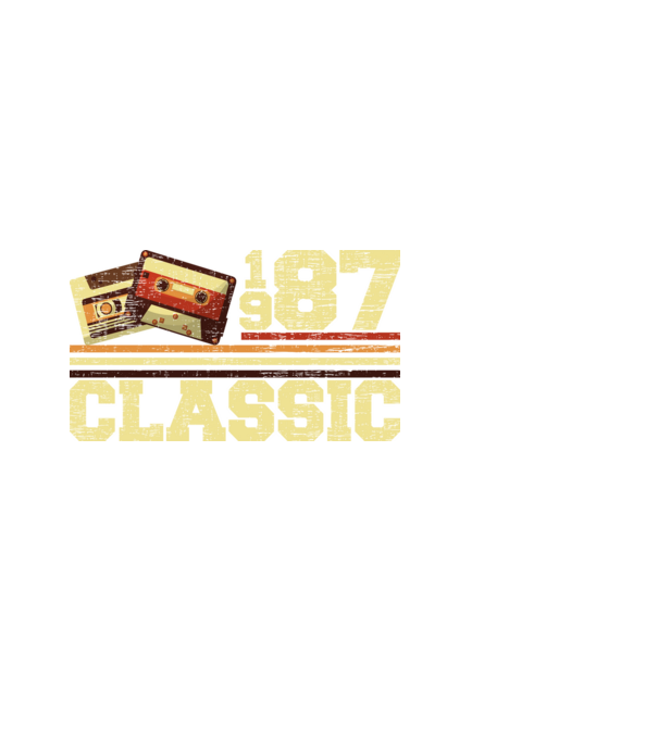 Classic 1987 minta fehér pólón