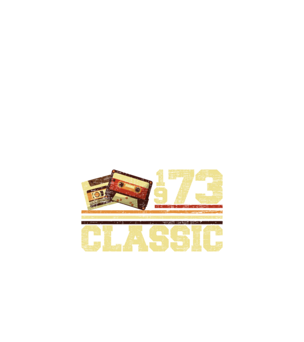 Classic 1973 minta fekete pólón