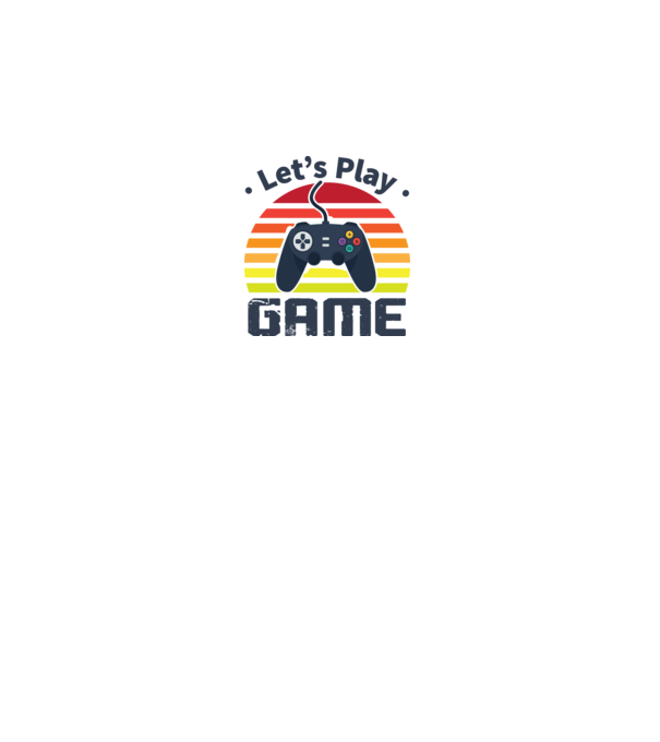 Game minta fehér pólón