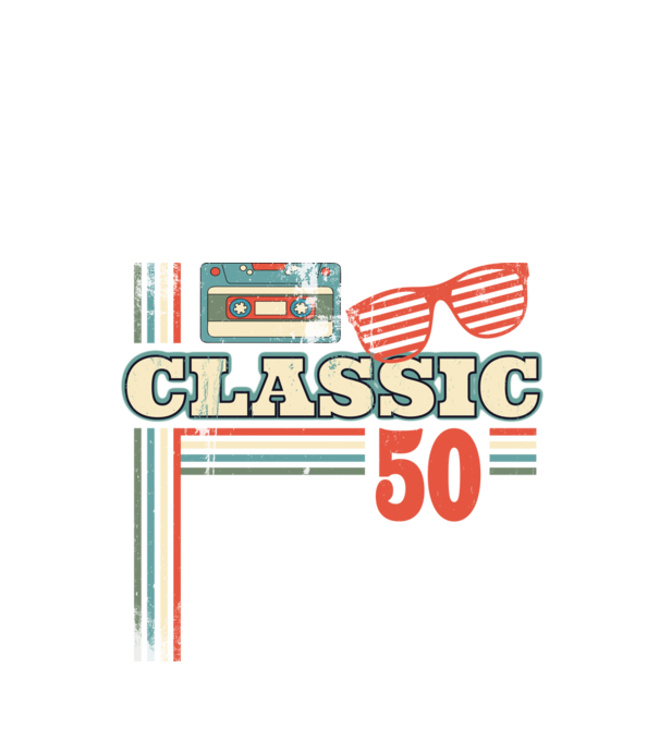 Classic 50 minta fekete pólón