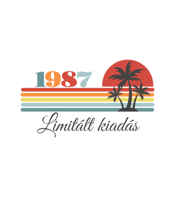 1987 minta fehér pólón