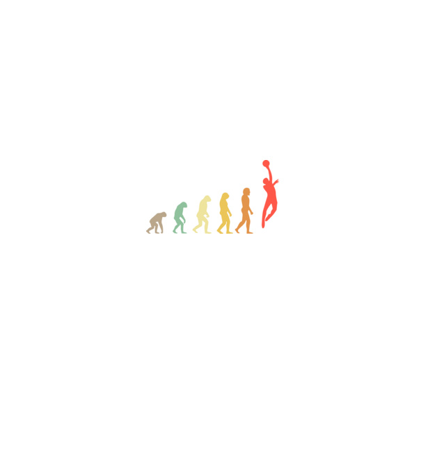 Kosaras evolúció minta fekete pólón