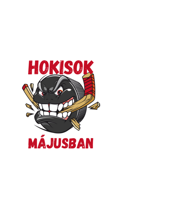 A legjobb hokisok májusban születtek minta fehér pólón
