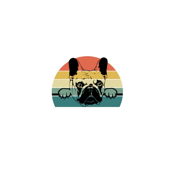 Bulldog minta farmerkék pólón