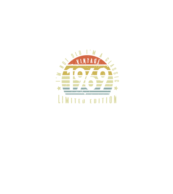 1969 minta sötétkék pólón